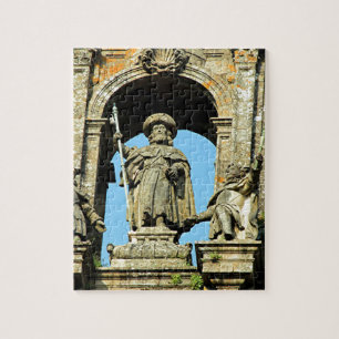 St James, Santiago de Compostela Cathedral, Spain Jigsaw Puzzle