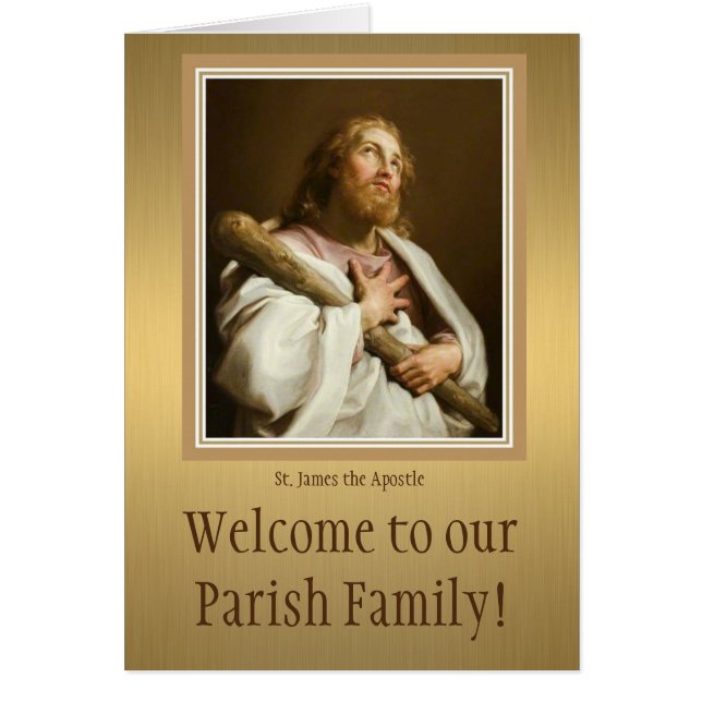 St. James the Apostle Welcome to  Parish/Church (Front)