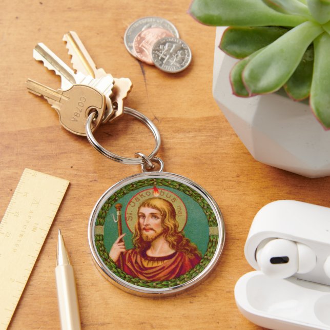 St. James the Greater (JMAS 04) Key Ring (Desk)