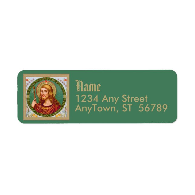 St. James the Greater (JMAS 04) Return Address Label (Front)
