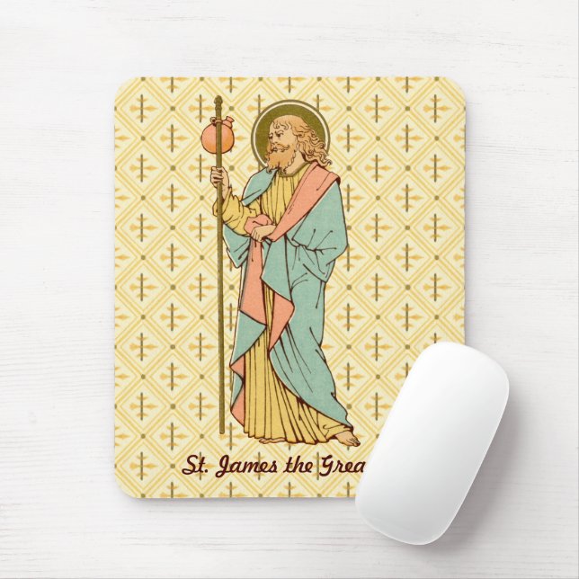 St. James the Greater (RLS 05) (Style 2) Mouse Pad (With Mouse)
