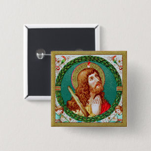 St. James the Less (JMAS 05) 15 Cm Square Badge