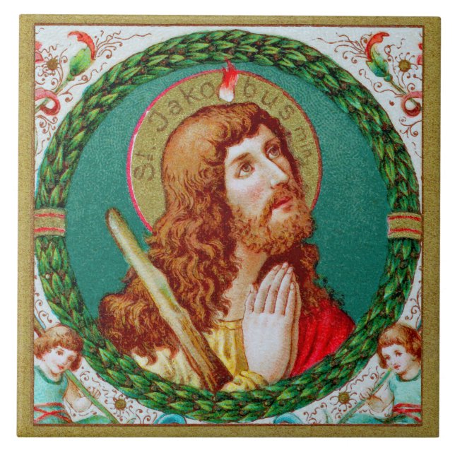 St. James the Less (JMAS 05) Ceramic Tile (Front)