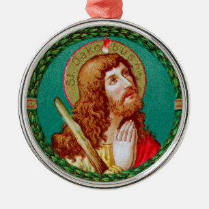 St. James the Less (JMAS 05) Metal Ornament