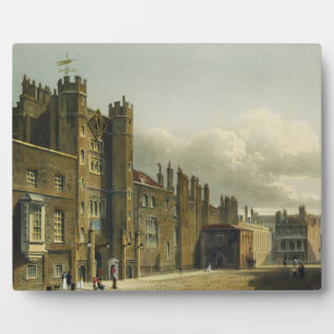 St. James's Palace, from 'The History of the Royal Plaque