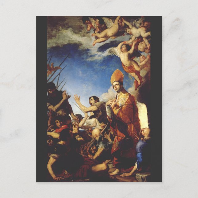 St. Januarius, Bishop of Benevento - Fine Art Postcard (Front)