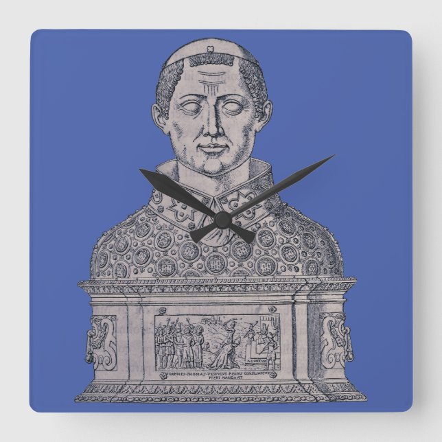 St. Januarius, Bishop of Benevento - Fine Art Square Wall Clock (Front)