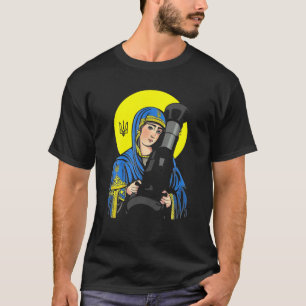 St. Javelin The Protector Of Ukraine Vintage Retro T-Shirt