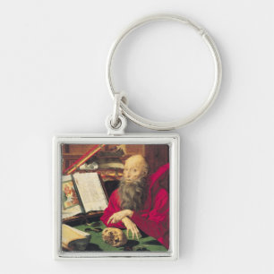 St. Jerome 2 Key Ring