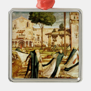 St. Jerome and Lion in the Monastery, 1501-09 Metal Ornament