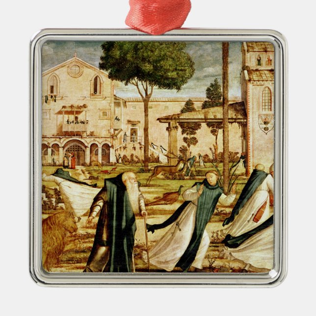 St. Jerome and Lion in the Monastery, 1501-09 Metal Ornament (Front)