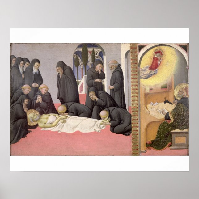 St. Jerome appearing to St. Cyril of Jerusalem, 14 Poster (Front)