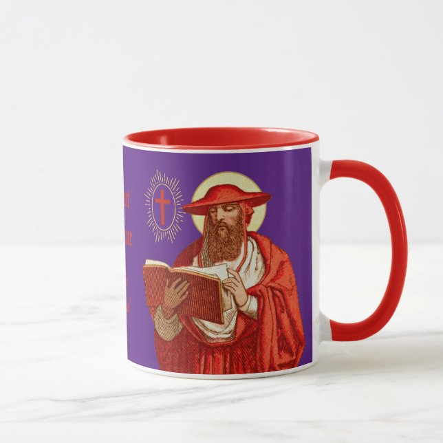St. Jerome as Cardinal with Book (P 004) Mug (Right)