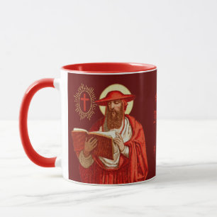 St. Jerome as Cardinal with Book (P 004) Mug