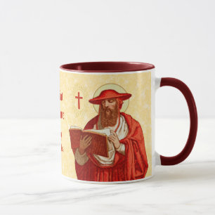 St. Jerome as Cardinal with Book (P 004) Mug