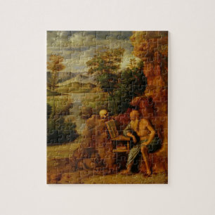 St. Jerome, c.1500 (oil on panel) Jigsaw Puzzle
