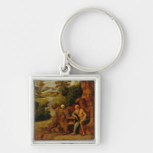 St. Jerome, c.1500 (oil on panel) Key Ring