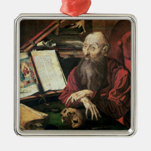St. Jerome, c.1540-50 Metal Tree Decoration