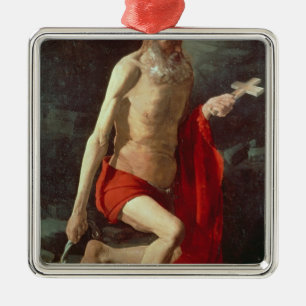 St. Jerome, c.1620 Metal Ornament