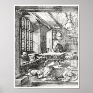 St. Jerome in his Study, 1514 Poster
