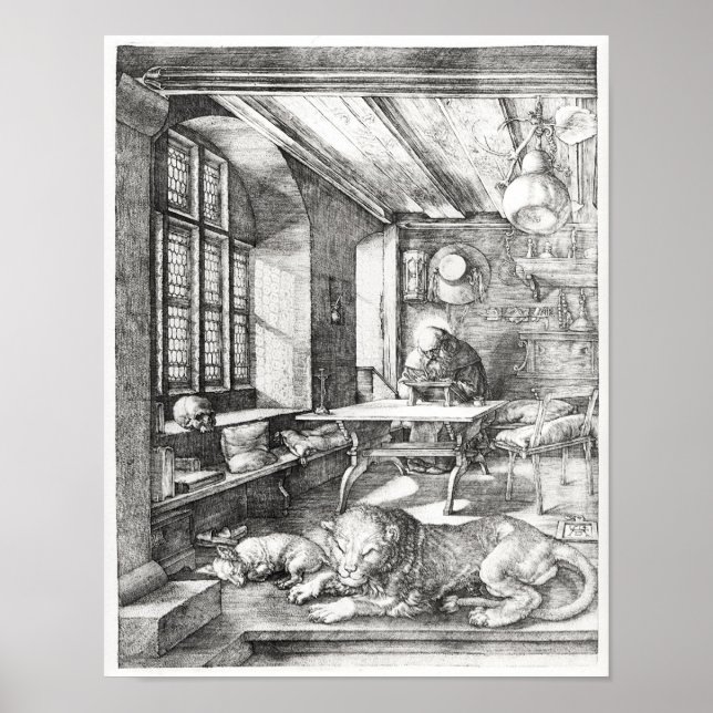 St. Jerome in his Study, 1514 Poster (Front)