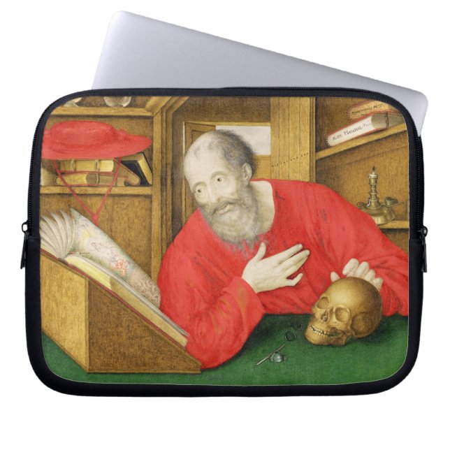 St. Jerome in his Study, 1650 (bodycolour and w/c Laptop Sleeve (Front)
