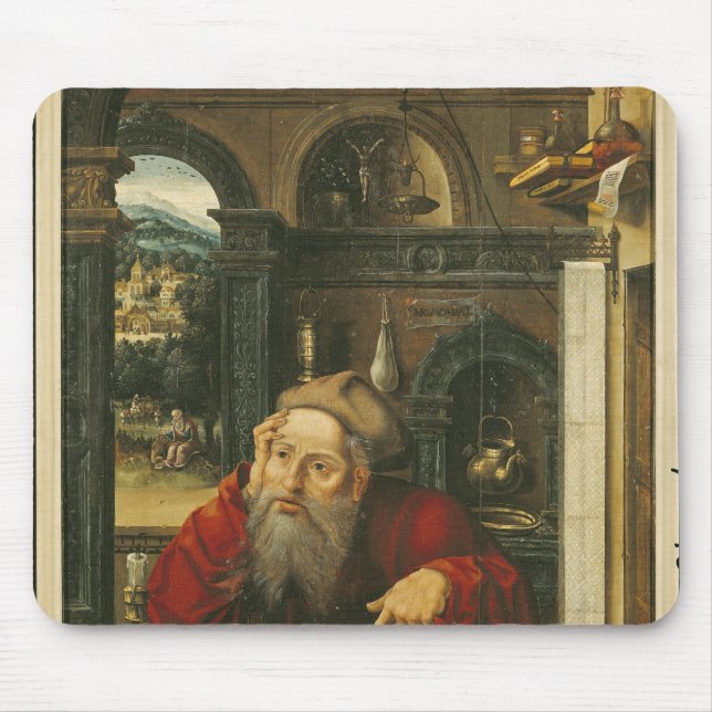 St. Jerome in his Study Mouse Pad (Front)