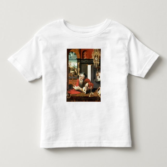 St. Jerome in his Study Toddler T-Shirt (Front)