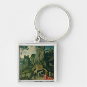 St. Jerome in the Desert (oil on panel) (see also Key Ring