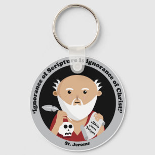 St. Jerome Key Ring
