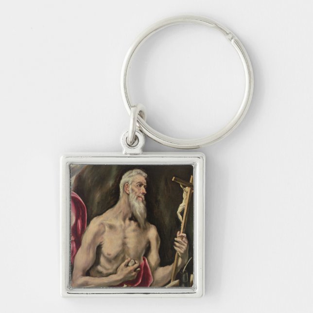 St. Jerome Key Ring (Front)