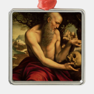St. Jerome Metal Tree Decoration