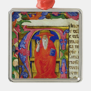 St. Jerome Metal Tree Decoration