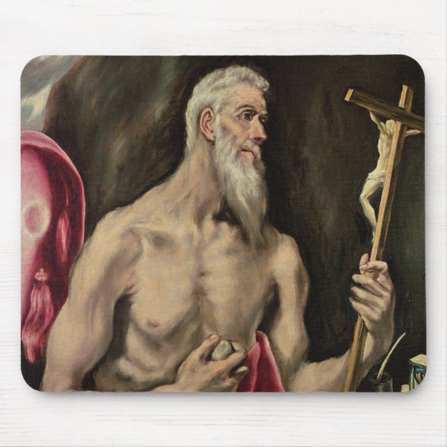 St. Jerome Mouse Pad (Front)
