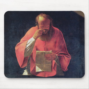 St.Jerome reading Mouse Pad