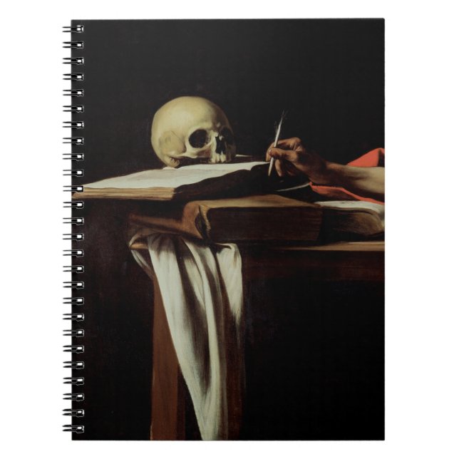 St. Jerome Writing, c.1604 (detail of 64911) Notebook (Front)