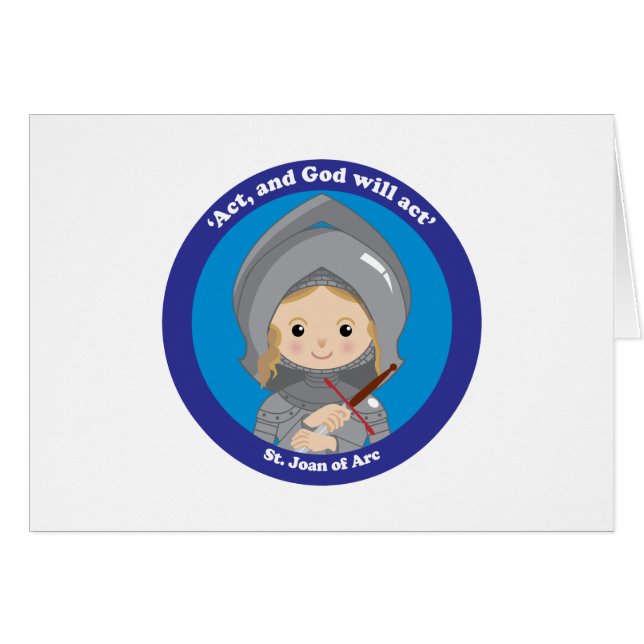 St. Joan of Arc (Front Horizontal)