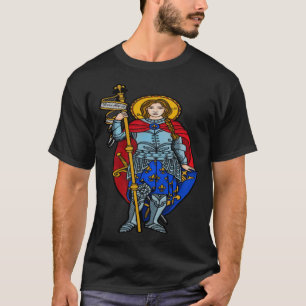 St Joan of Arc Am Not Afraid I Was Born Do This Sa T-Shirt