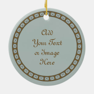 St. Joan of Arc Burning at the Stake (BF 01) Ceramic Ornament