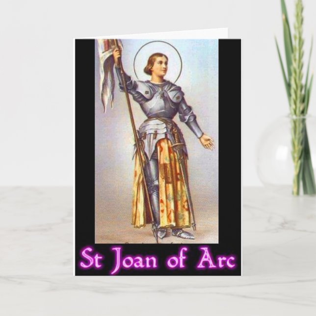 St. Joan of Arc Card (Front)