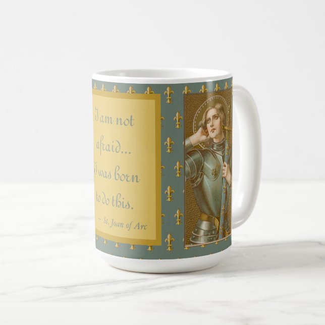 St. Joan of Arc (JM 28) Coffee Mug (Front Right)
