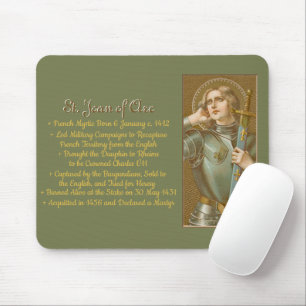 St. Joan of Arc (JM 28) Mouse Pad