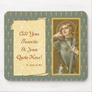 St. Joan of Arc (JM 28) Mouse Pad