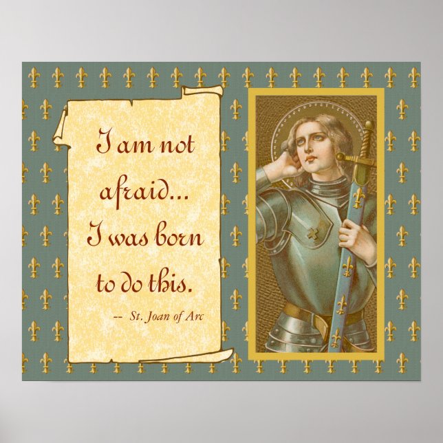St. Joan of Arc (JM 28) Poster (Front)