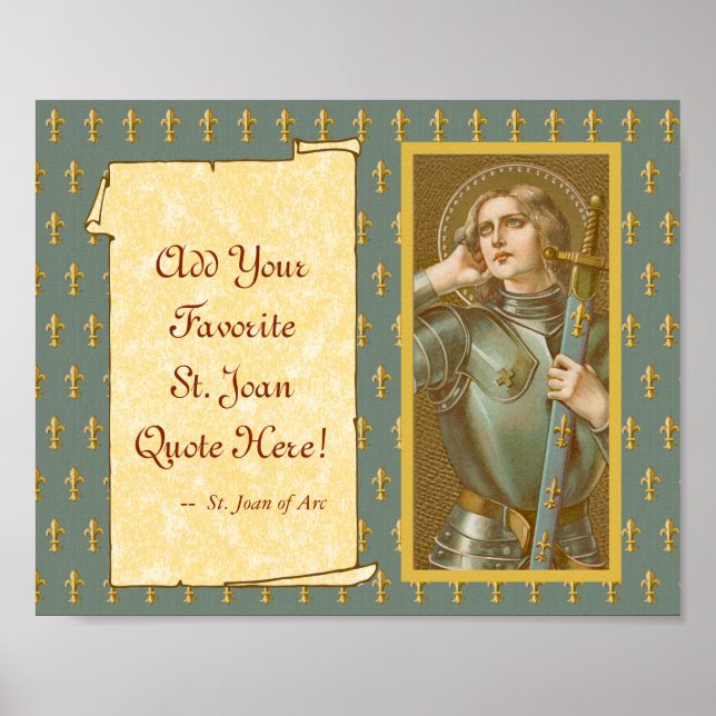 St. Joan of Arc (JM 28) Poster (Front)