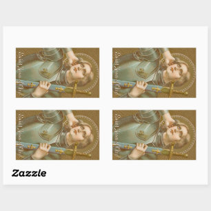 St. Joan of Arc (JM 28) Rectangular Sticker