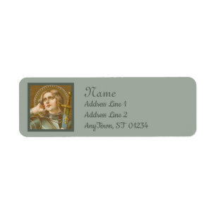 St. Joan of Arc (JM 28) Return Address Label