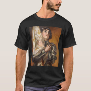 St Joan of Arc Portrait Painting Catholic Gifts fo T-Shirt