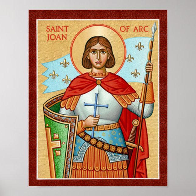 St Joan of Arc Poster (Front)