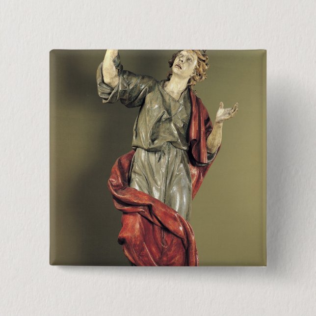 St. John at Calvary 15 Cm Square Badge (Front)